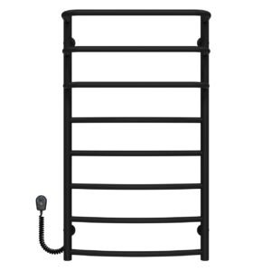 Сушарка для рушників електрична Каскад Дуга П8 500х900 Deffi Чорна EF16 (C.KD.90.50.8.E.B.L.5)