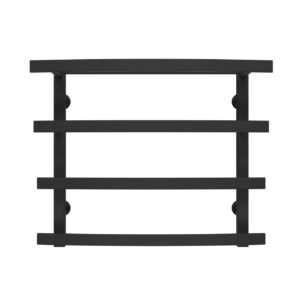 Сушарка для рушників водяна Lotos П4 500х500 Deffi Чорна (A.LO.50.50.4.B.B)