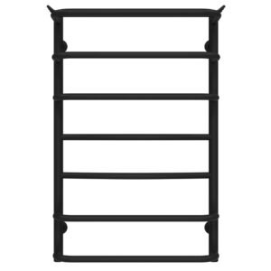 Сушарка для рушників водяна Юність П7 400х800 Deffi Чорна (C.YU.80.40.7.B.C)