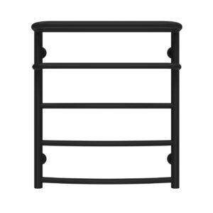 Сушарка для рушників водяна Готель П5 400х600 Deffi Чорна (C.OD.60.40.5.B.B)