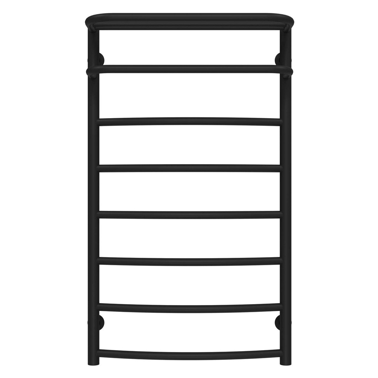 Сушарка для рушників водяна Готель П8 500х900 Deffi Чорна (C.OD.90.50.8.B.B)