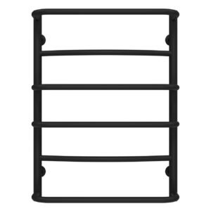 Сушарка для рушників водяна Аквамікс П6 400х700 Deffi чорний (C.AM.70.40.6.B.A)