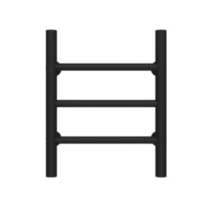 Сушарка для рушників водяна Оріон П3 300х400 Deffi Чорна (C.OR.40.30.3.B.C)