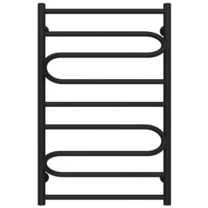 Сушарка для рушників водяна Вілла 500х800 Deffi Чорна (C.VP.80.50.B.B)