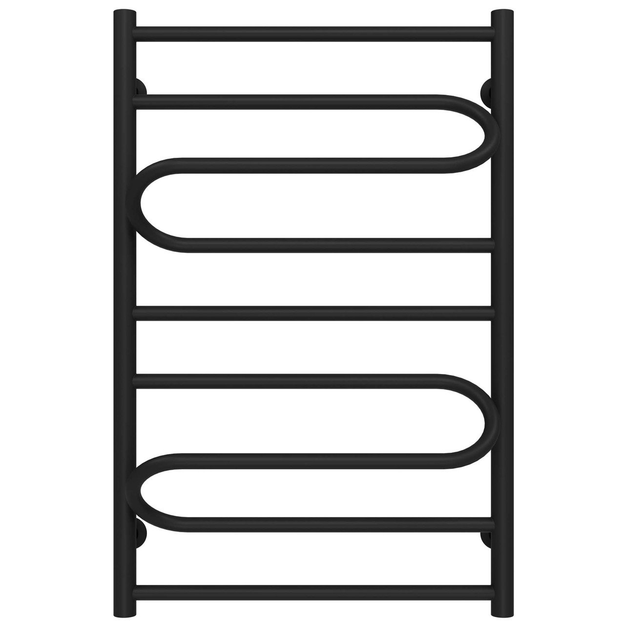 Сушарка для рушників водяна Вілла 500х800 Deffi Чорна (C.VP.80.50.B.A)