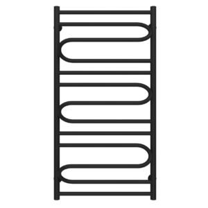 Сушарка для рушників водяна Вілла 500х1000 Deffi Чорна (C.VP.100.50.B.A)