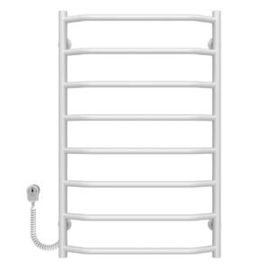 Сушарка для рушників електрична Трапеція П8 500х800 Deffi Білий EF16 (D.TR.80.50.8.E.W.L.5)