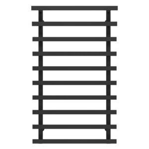 Сушарка для рушників водяна Breeze П10 400x1000 Deffi Чорна (A.BZ.100.40.10.B.C)