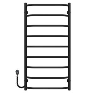 Сушарка для рушників електрична Трапеція П9 500х1000 Deffi Чорний EF16 (C.TR.100.50.9.E.B.L.5)