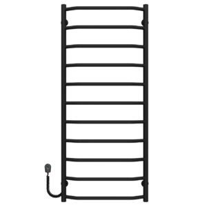 Сушарка для рушників електрична Трапеція П11 500х1200 Deffi Чорний EF16 (C.TR.120.50.11.E.B.L.5)