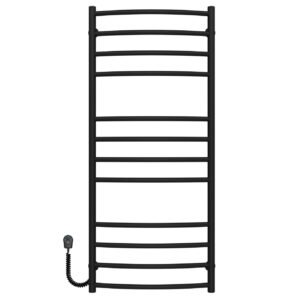 Сушарка для рушників електрична Класик Еліт П12 400х1200 Deffi Чорна EF16 (C.KE.120.40.12.E.B.L.5)