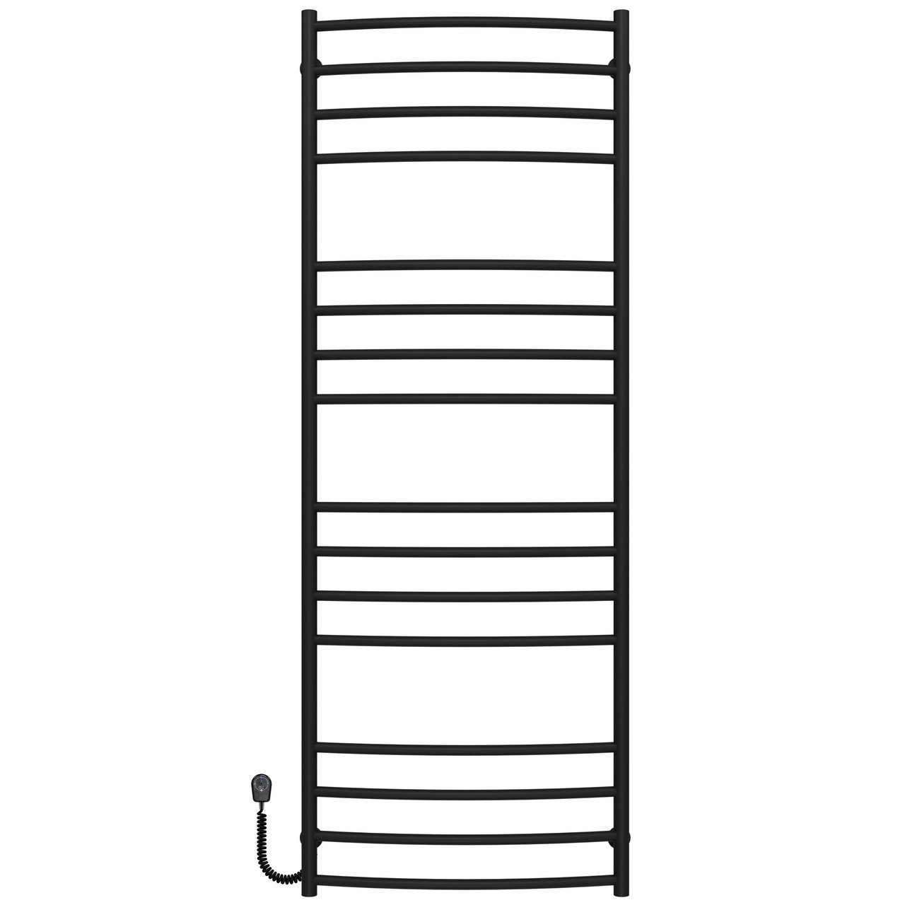 Сушарка для рушників електрична Класик Еліт П16 600х1700 Deffi Чорна EF16 (C.KE.150.60.15.E.B.L.5)