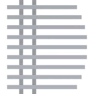 Сушарка для рушників водяна Parys П13 600х1000 Deffi Біла (A.PS.100.60.13.W.A)