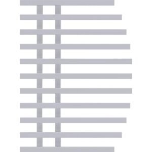 Сушарка для рушників водяна Parys П15 600х1200 Deffi Біла (A.PS.120.60.15.W.A)