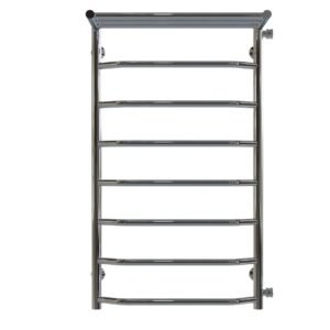 Сушарка для рушників водяна Трапеція з полицею П8 500х900 Deffi Хром (C.TP.90.50.8.C