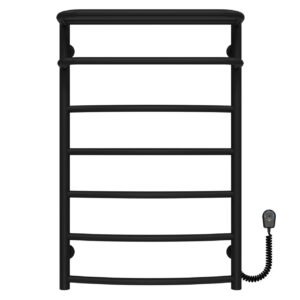 Сушарка для рушників електрична Готель П7 500х800 Deffi Чорний EF16 (C.OD.80.50.7.E.B.R.5)