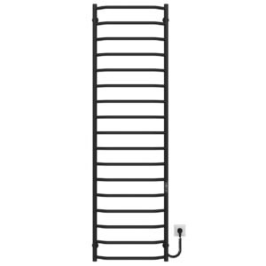 Сушарка для рушників електрична Трапеція П17 500х1800 Deffi Чорна JD03 (C.TR.180.50.17.E.B.R.1)