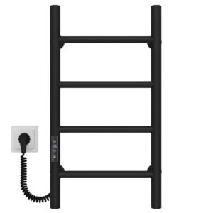 Сушарка для рушників електрична Оріон П4 300х600 Deffi Чорний JD03 (C.OR.60.30.4.E.B.L.1)