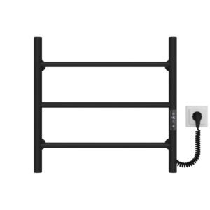 Сушарка для рушників електрична Оріон П3 500х500 Deffi Чорний JD03 (C.OR.50.50.3.E.B.R.1)