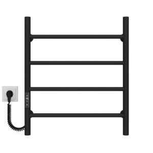 Сушарка для рушників електрична Оріон П4 500х600 Deffi Чорний JD03 (C.OR.60.50.4.E.B.L.1)