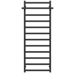 Сушарка для рушників водяна Nicolе П12 500х1400 Deffi Чорна (A.NI.140.50.12.B.A)