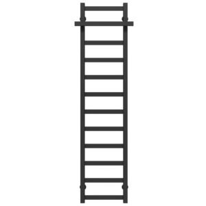 Сушарка для рушників водяна Nicolе П12 300х1400 Deffi Чорна (A.NI.140.30.12.B.A)