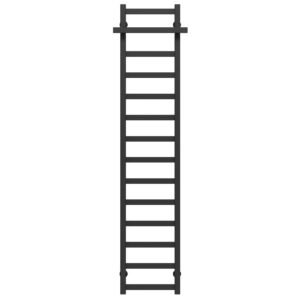 Сушарка для рушників водяна Nicolе П14 400х1600 Deffi Чорна (A.NI.160.40.14.B.A)