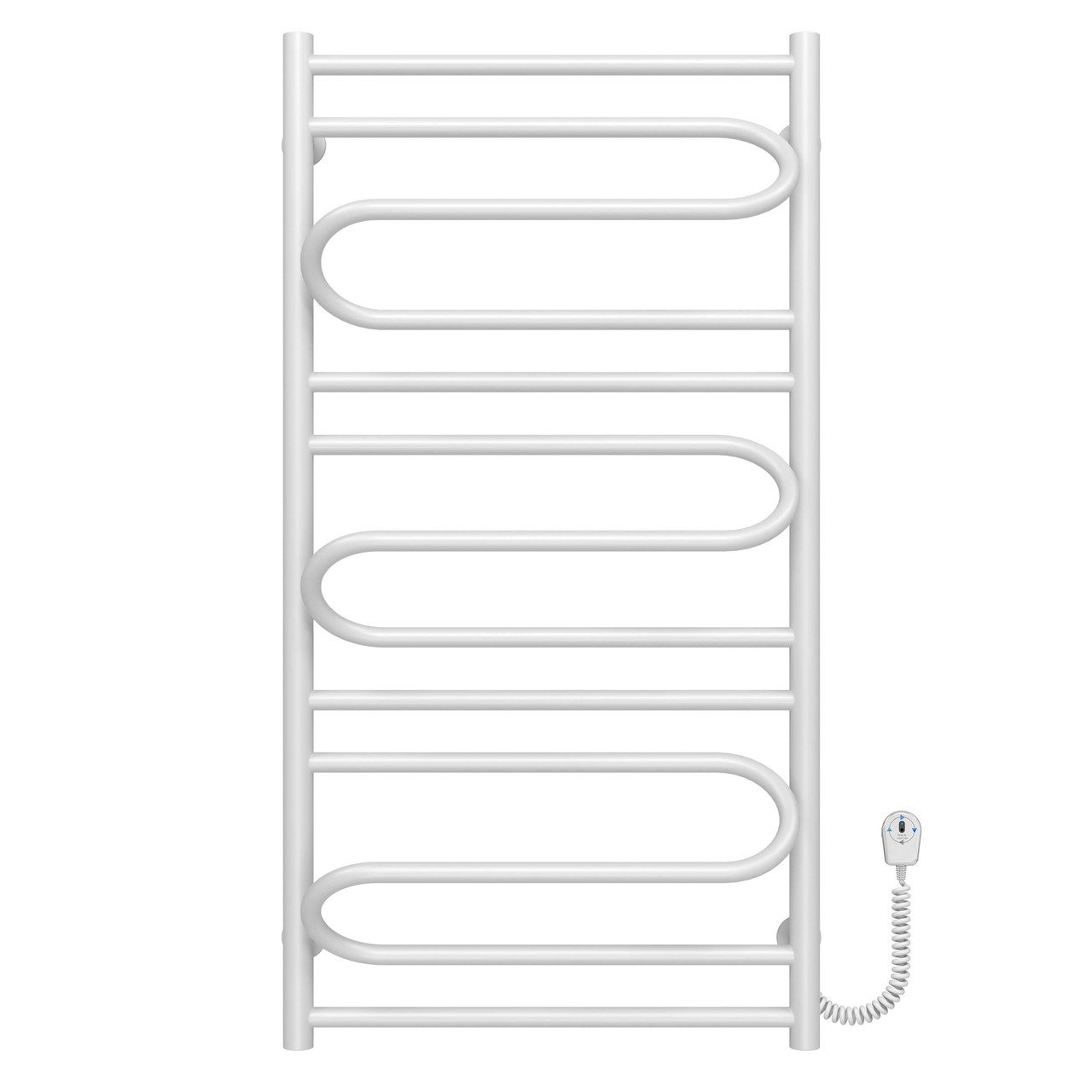 Сушарка для рушників електрична Вілла 500х1000 Deffi Білий EF16 (C.VP.100.50.E.W.L.5)