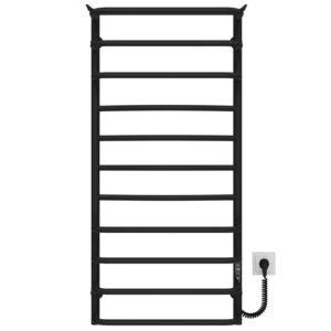 Сушарка для рушників електрична Юність П11 500х1100 Deffi Чорна JD03 (C.YU.110.50.11.E.B.R.1)