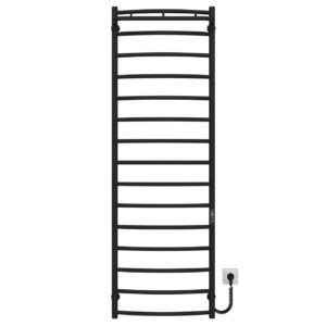 Сушарка для рушників електрична Класик N П15 500х1600 Deffi Чорна JD03 (C.KN.160.50.15.E.B.R.1)