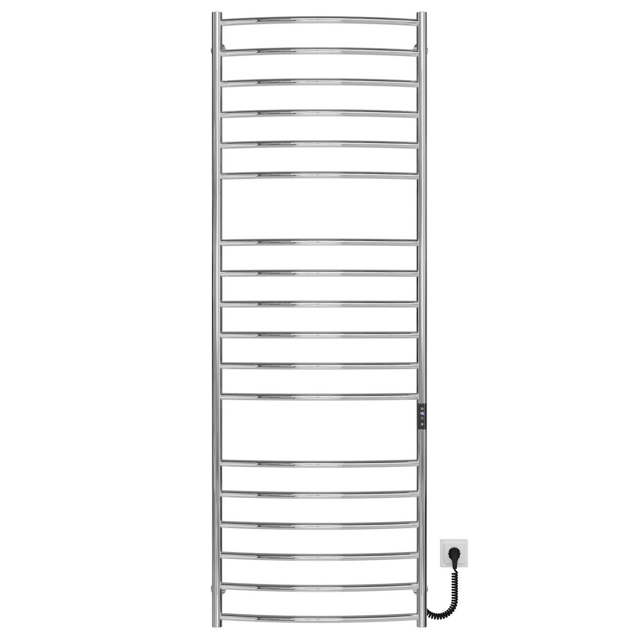 Сушарка для рушників електрична Класик Еліт П18 600х1800 Deffi Хром JD03 (C.KE.180.60.18.E.C.R.1)