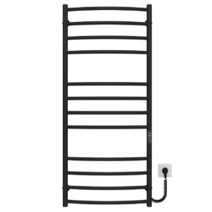 Сушарка для рушників електрична Класик Еліт П12 500х1200 Deffi Чорна JD03 (C.KE.120.50.12.E.B.R.1)