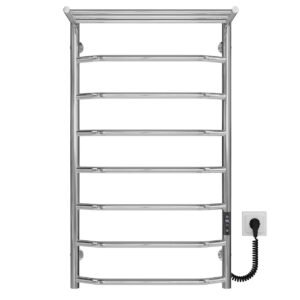 Сушарка для рушників електрична Трапеція з полицею П8 500х900 Deffi Хром JD03 (C.TP.90.50.8.E.C.R.1)