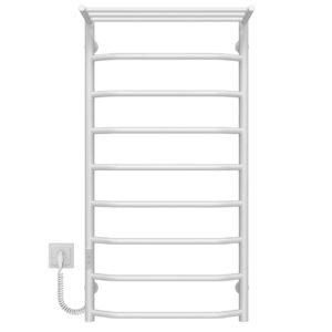 Сушарка для рушників електрична Трапеція з полицею П9 500х1000 Deffi Білий WD03 (C.TP.100.50.9.E.W.L.3)