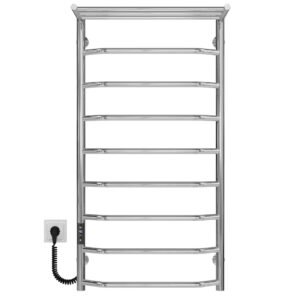 Сушарка для рушників електрична Трапеція з полицею П9 500х1000 Deffi Хром JD03 (C.TP.100.50.9.E.C.L.1)