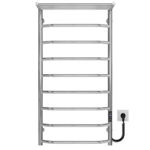 Сушарка для рушників електрична Трапеція з полицею П9 500х1000 Deffi Хром JD03 (C.TP.100.50.9.E.C.R.1)