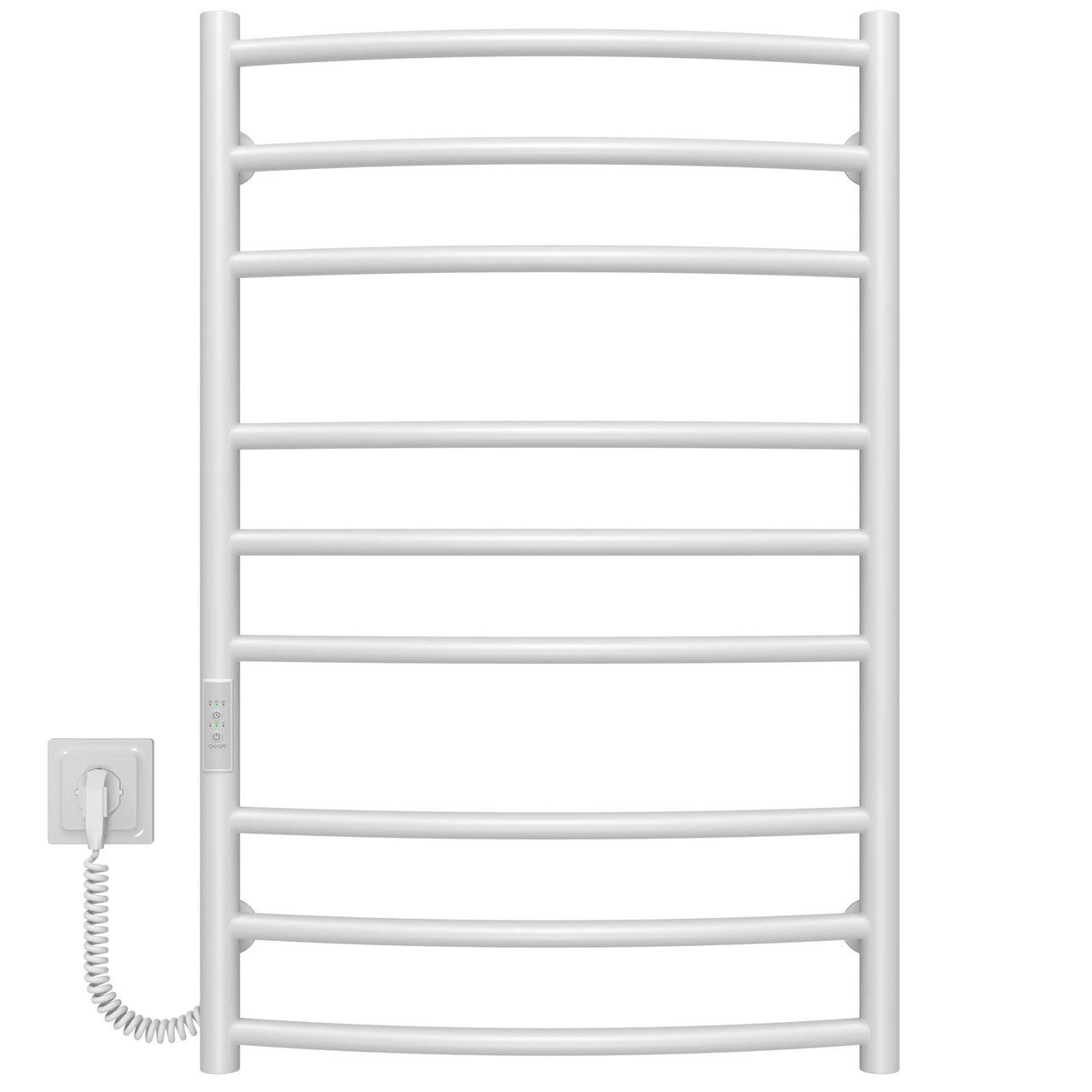 Сушарка для рушників електрична Класик Еліт П9 500х800 Deffi Білий WD03 (C.KE.80.50.9.E.W.L.3)