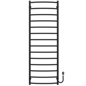 Сушарка для рушників електрична Класик П14 500х1500 Deffi Чорна EF16 (C.DK.150.50.14.E.B.R.5)