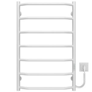 Сушарка для рушників електрична Трапеція П7 500х800 Deffi Білий JD03 (C.TR.80.50.7.E.W.R.3)